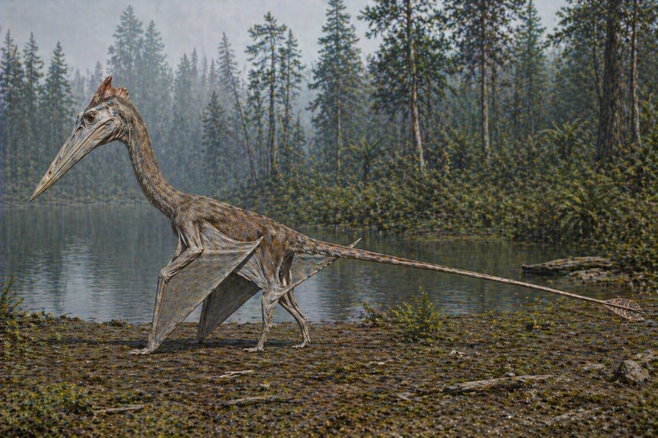 Darwinopterus modularis — Liaoningin keskijuraan kuuluva siirtymämuoto rhamphorhynkoidisten ja pterodaktyloidisten välillä