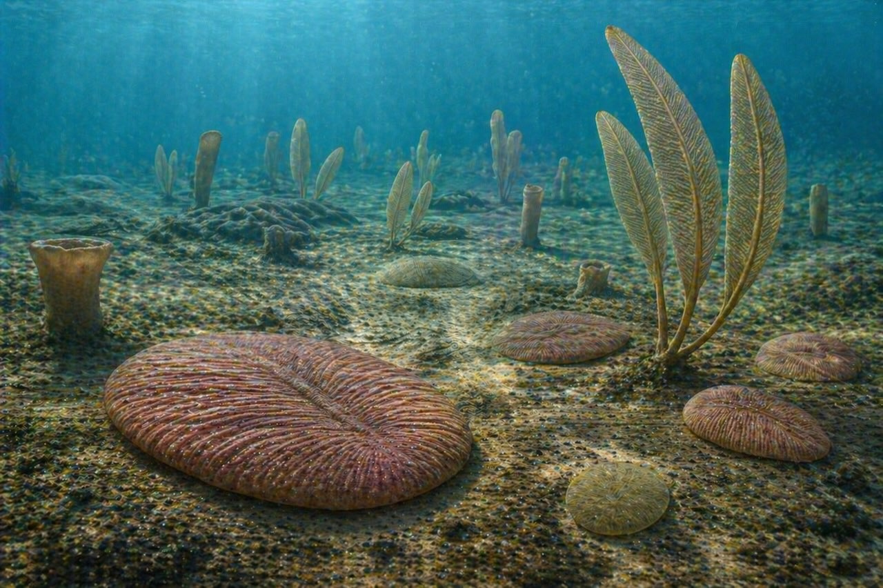 Ediacara-eliöstö merenpohjalla — ensimmäiset monisolukiset eläimet 575 miljoonaa vuotta sitten