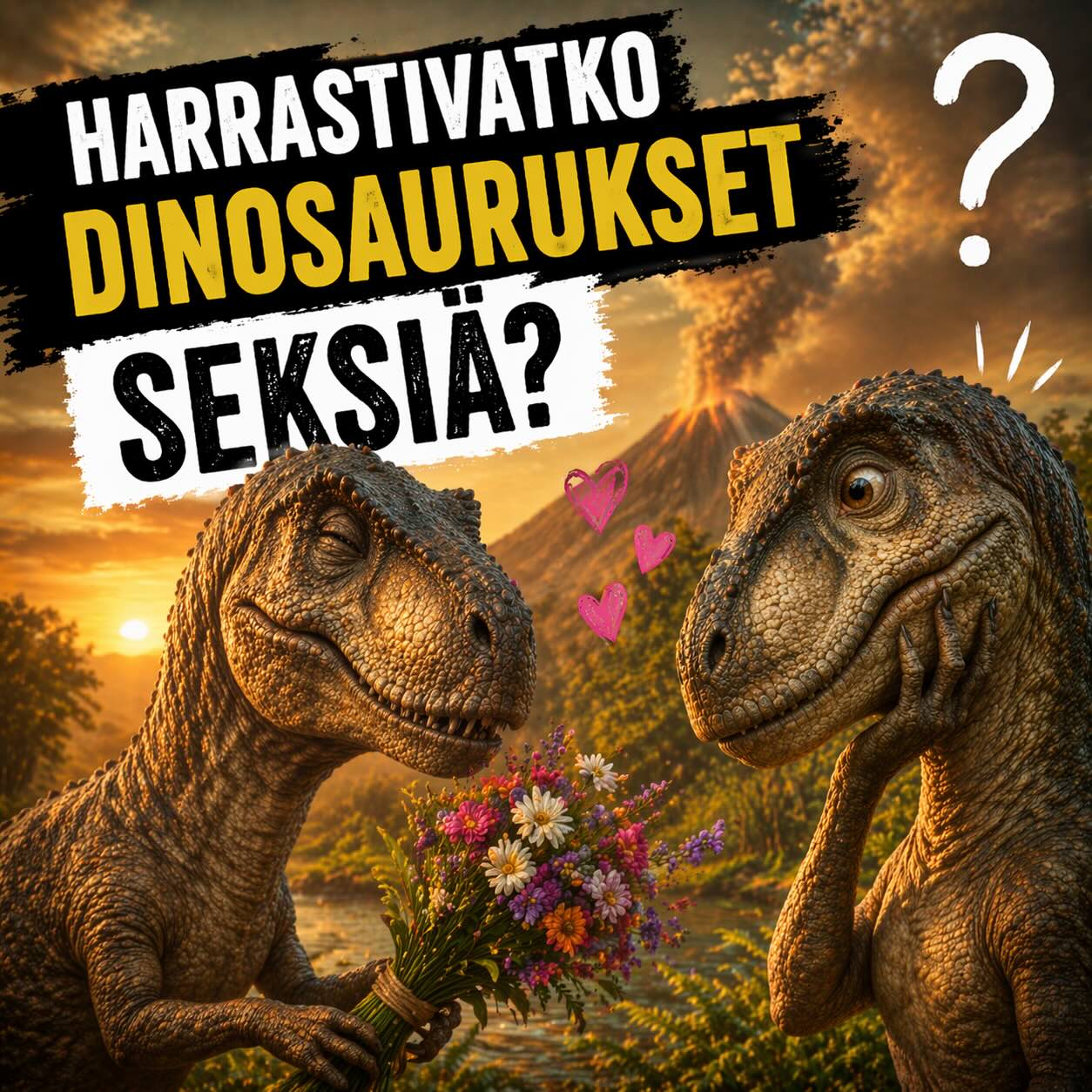 Harrastivatko dinosaurukset seksiä