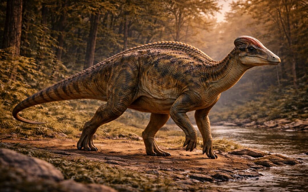 Hypacrosaurus — kypäräpäinen perhe-dinosaurus