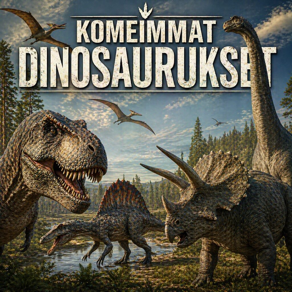Komeimmat dinosaurukset