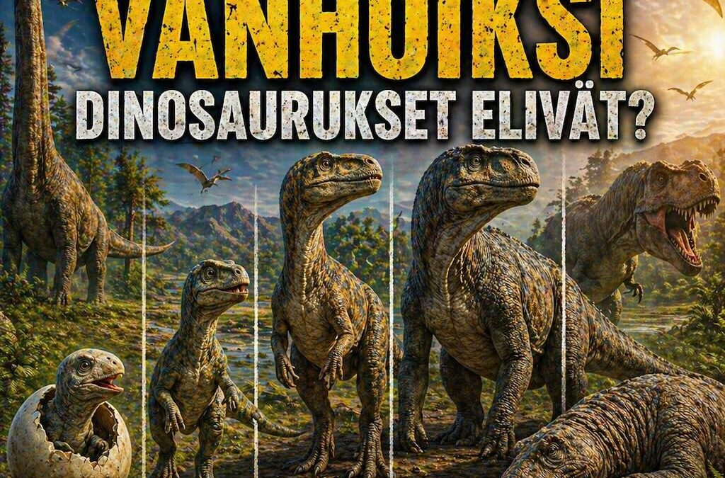 Kuinka vanhoiksi dinosaurukset elivät?