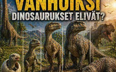 Kuinka vanhoiksi dinosaurukset elivät?