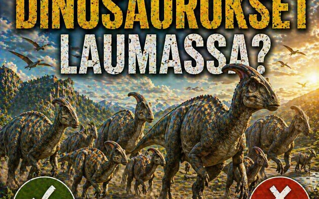 Liikkuvatko dinosaurukset laumassa?