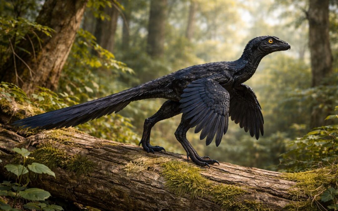 Microraptor — Nelisiipinen dinosaurus 2026