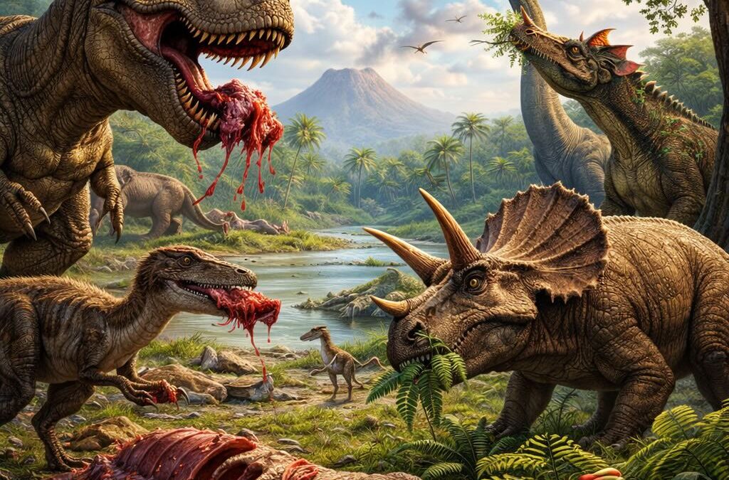 Mitä dinosaurukset söivät