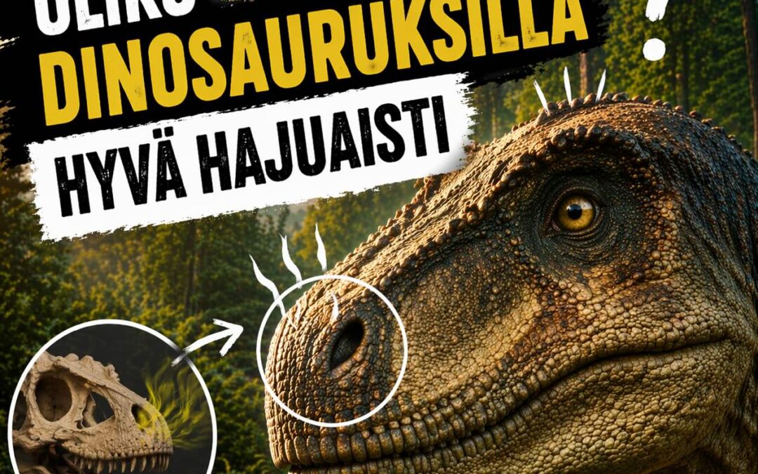 Oliko dinosauruksilla hyvä hajuaisti