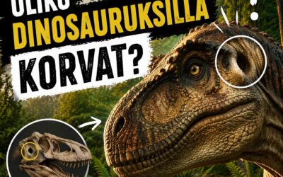 Oliko dinosauruksilla korvat