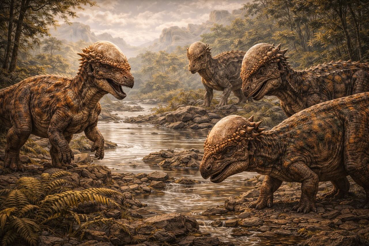 Paksupäiset dinosaurukset