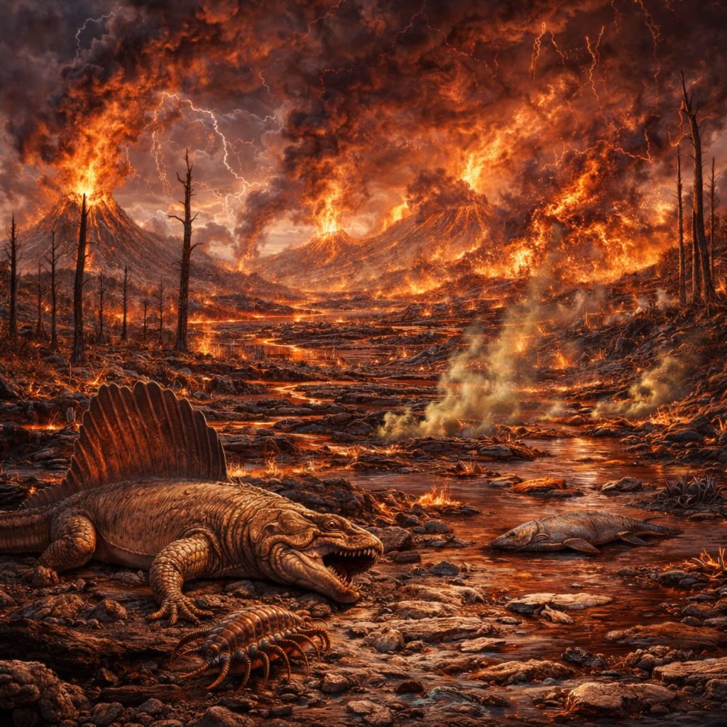 Permikauden ja triaskauden raja