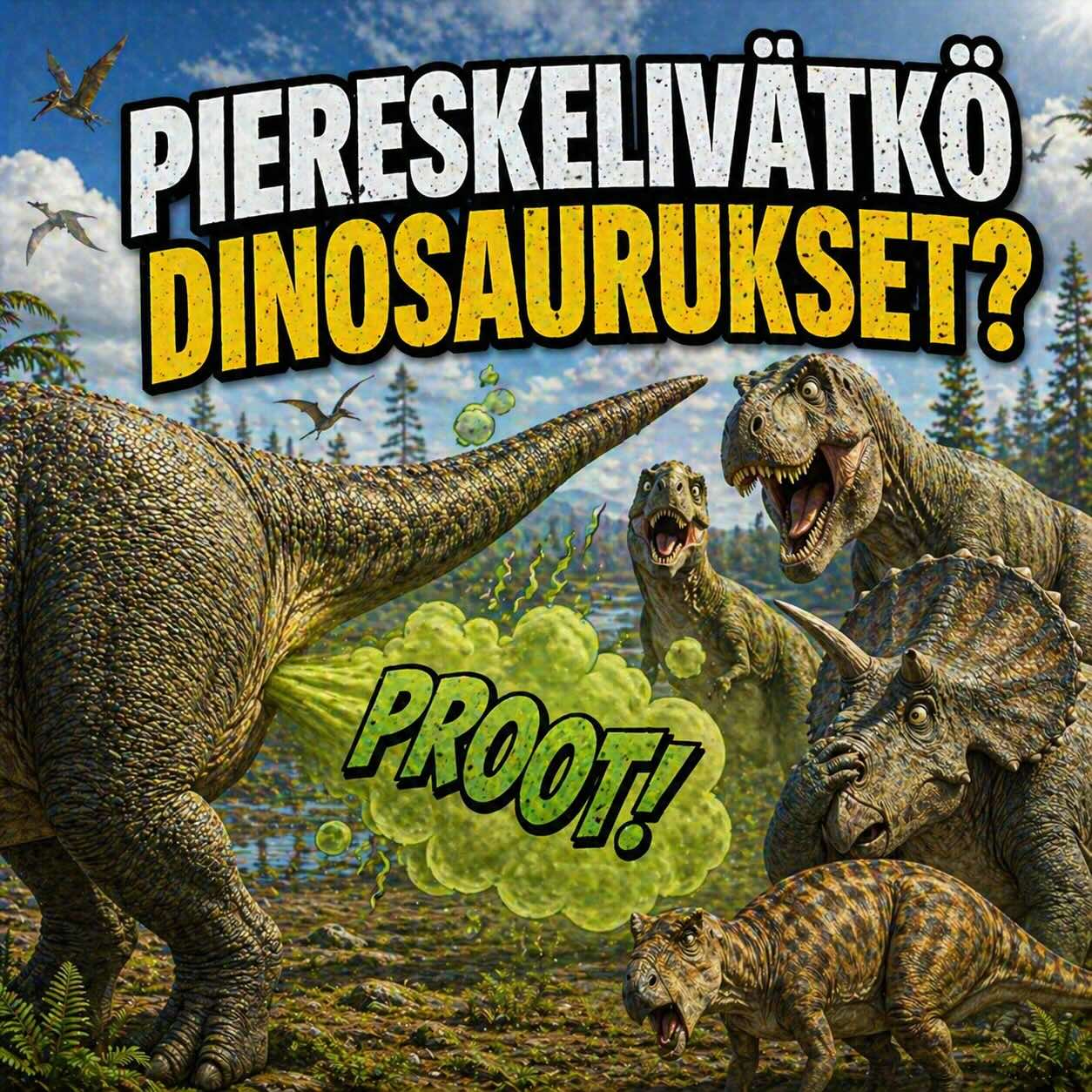 Piereskelivätkö dinosaurukset