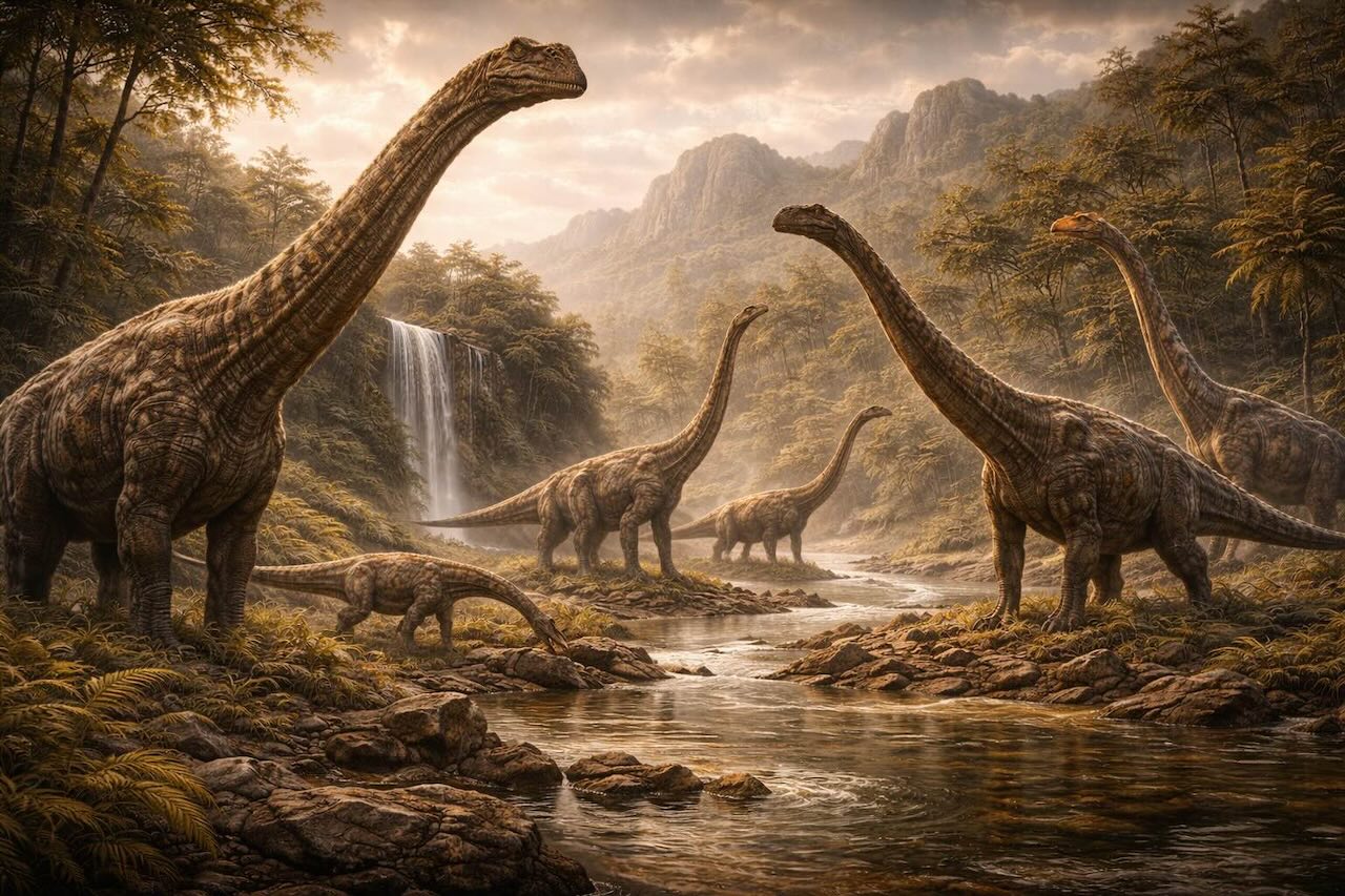 Pitkäkaulaiset Dinosaurukset