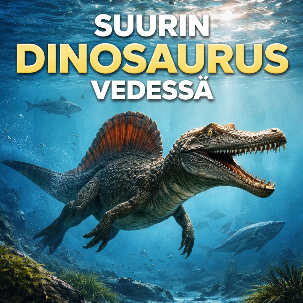 Suurin dinosaurus vedessä