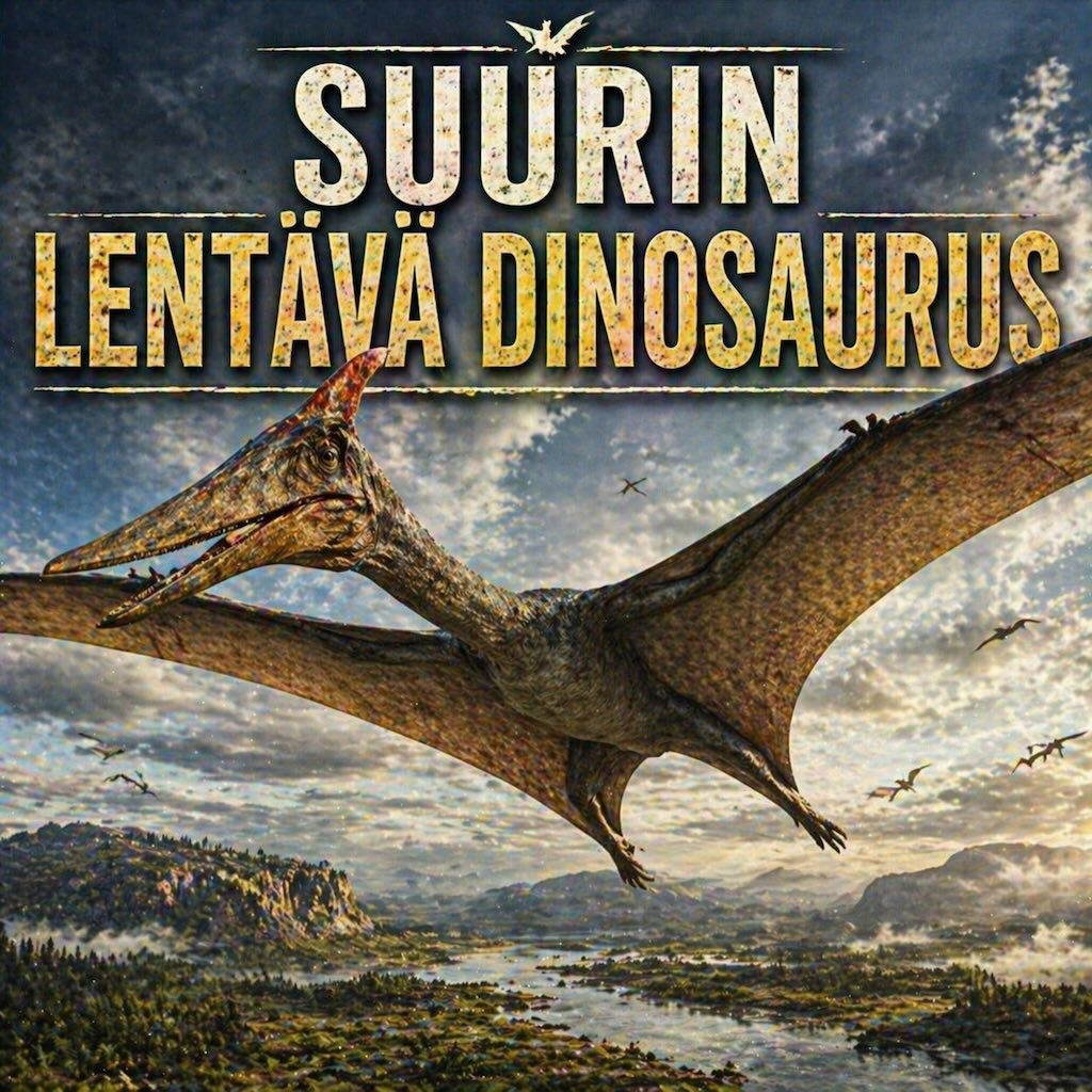 Suurin lentävä dinosaurus