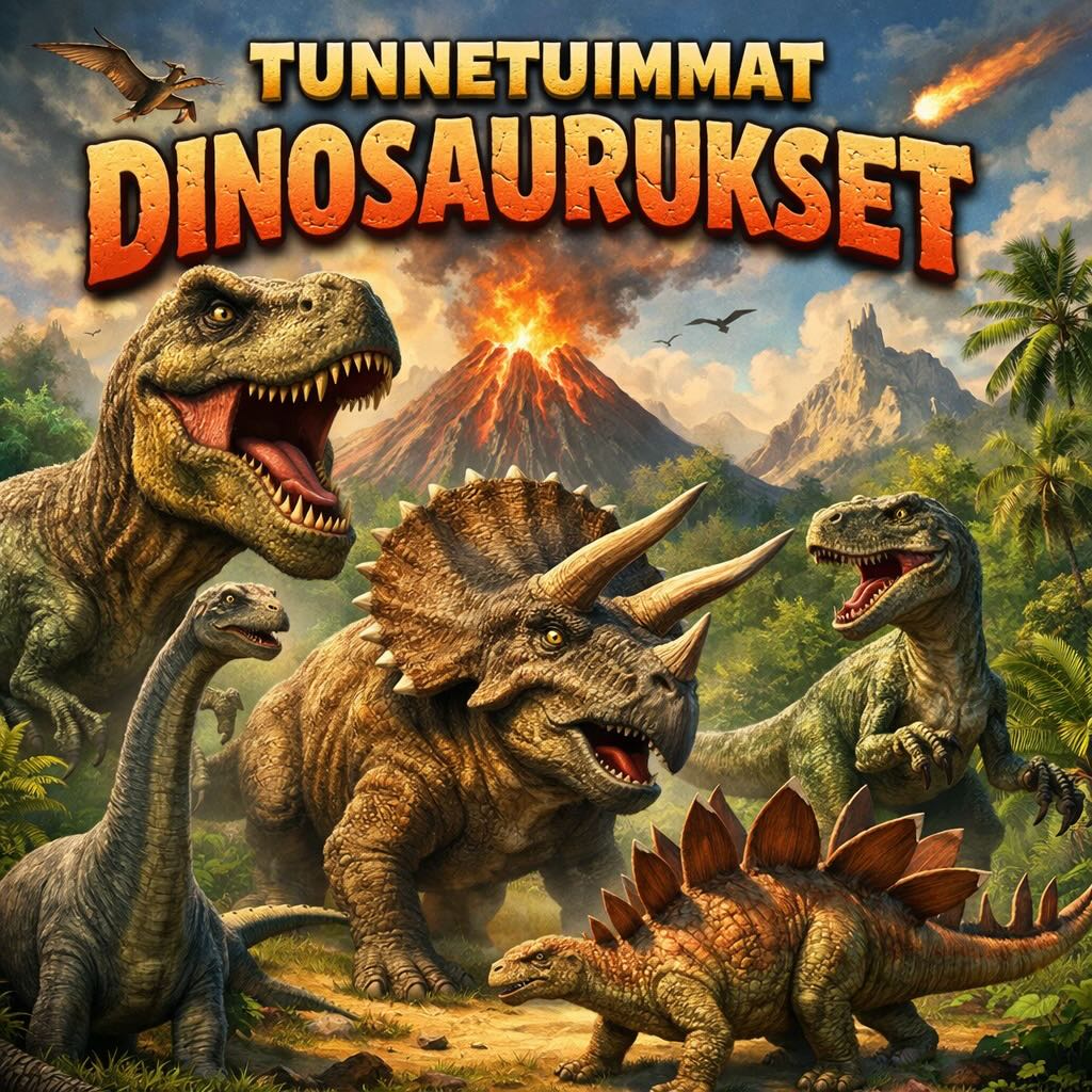 Tunnetuimmat dinosaurukset