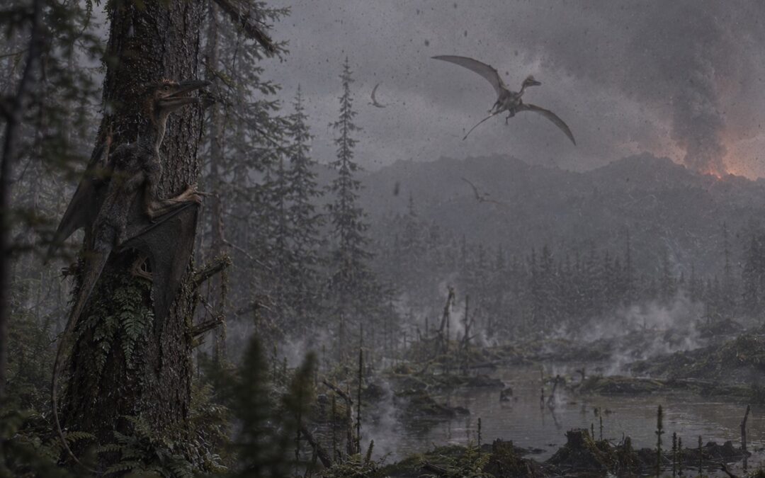 Darwinopterus — Pterosaurien evoluution puolimatka