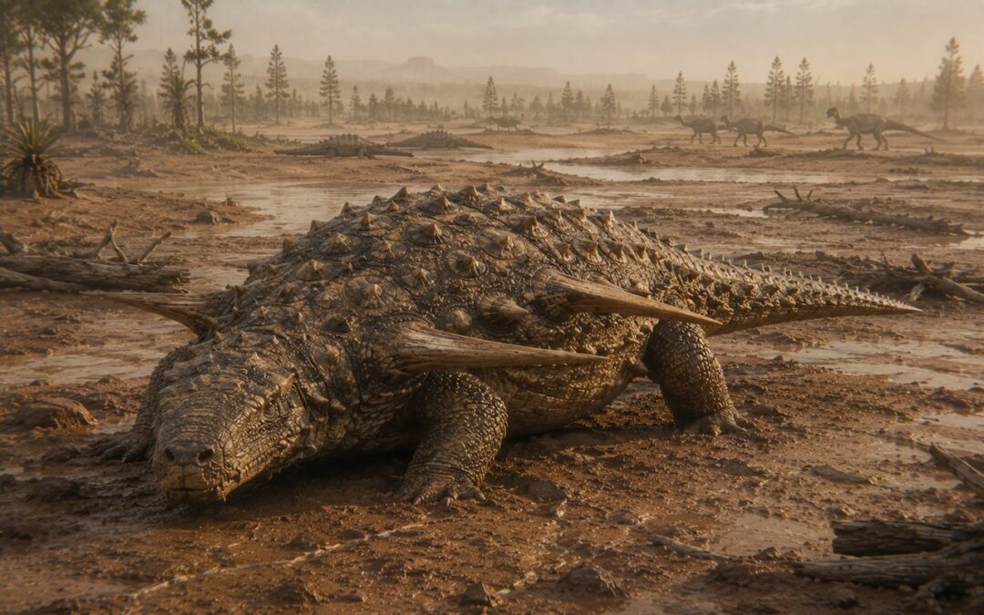 Desmatosuchus — Triaskauden panssarikrokotiili
