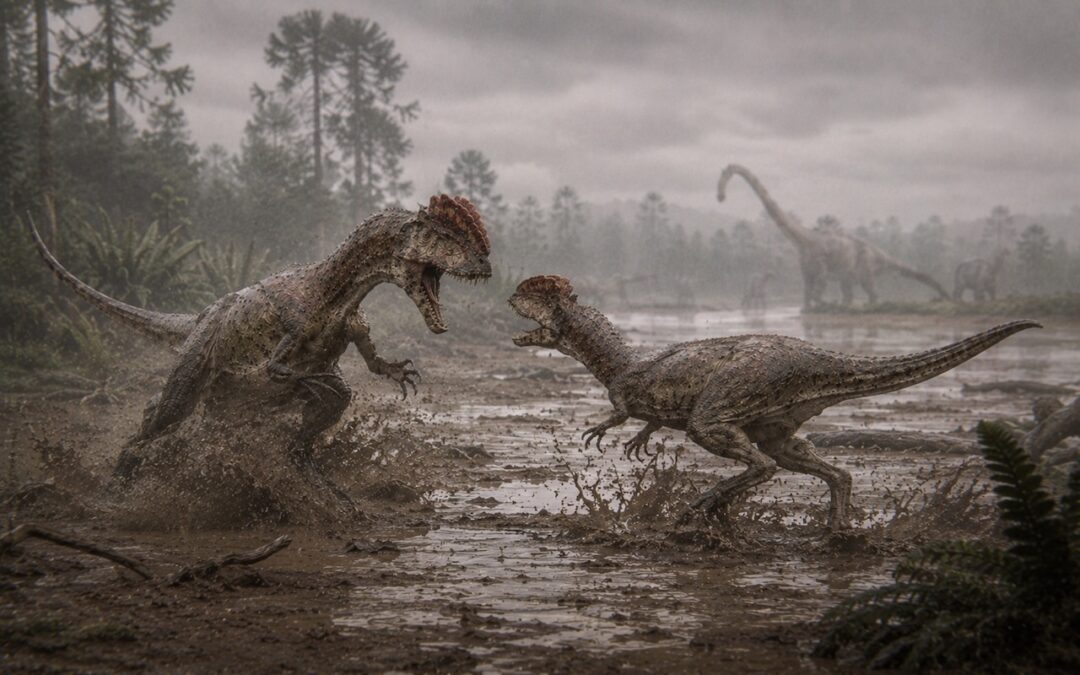 Dilophosaurus — Kaksoisharjalisko