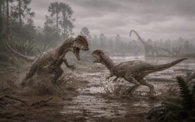 Dilophosaurus — Kaksoisharjalisko