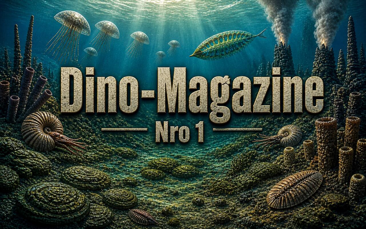 Dino-Magazine Numero 1 — Tulinen alku