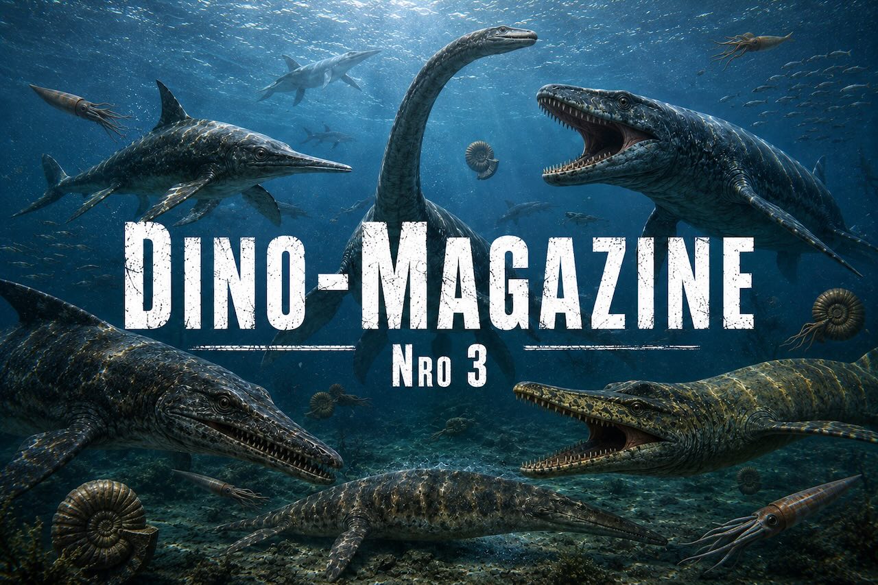 Dino-Magazine Numero 3 — Muinaiset merihirviöt