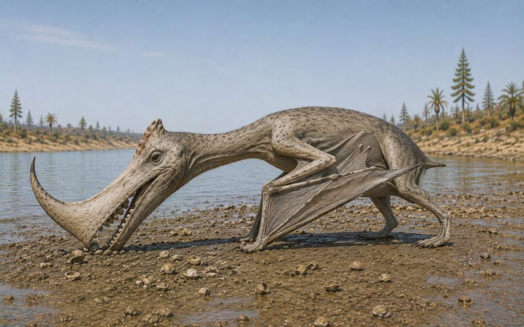 Dsungaripterus — Kuoria murskaava pterosauri