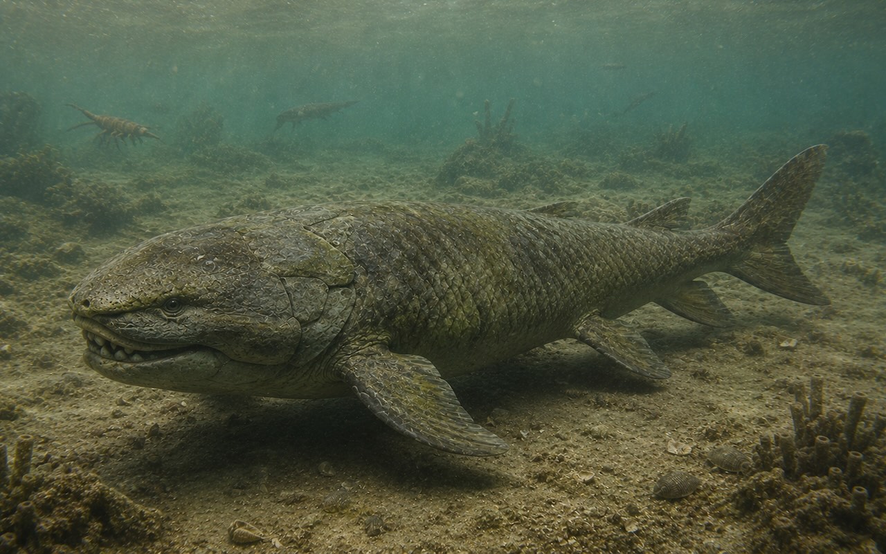 Megamastax amblyodus, siluurikauden suurin selkärankainen