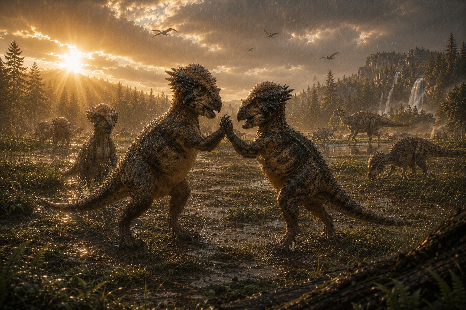 Paksupäiset dinosaurukset