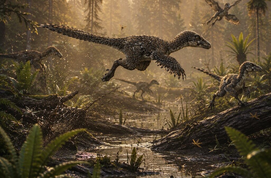 Pystyivätkö dinosaurukset hyppäämään?