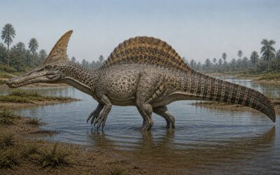 Spinosaurus mirabilis — Saharan helvetin haikara