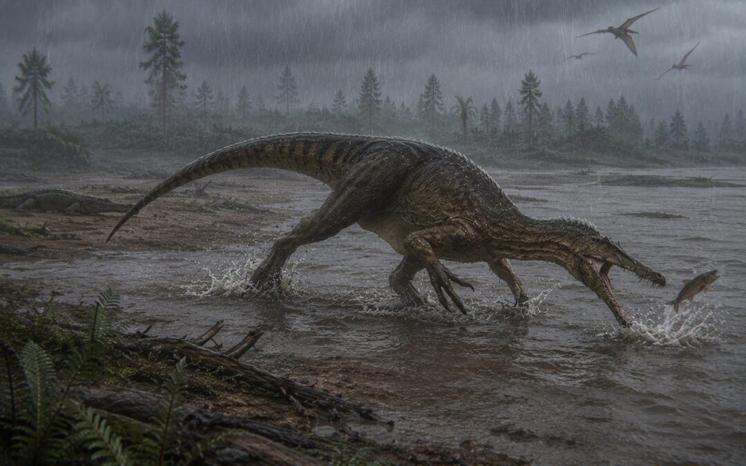 Suchomimus — Krokotiilijäljitelmä-spinosauridi