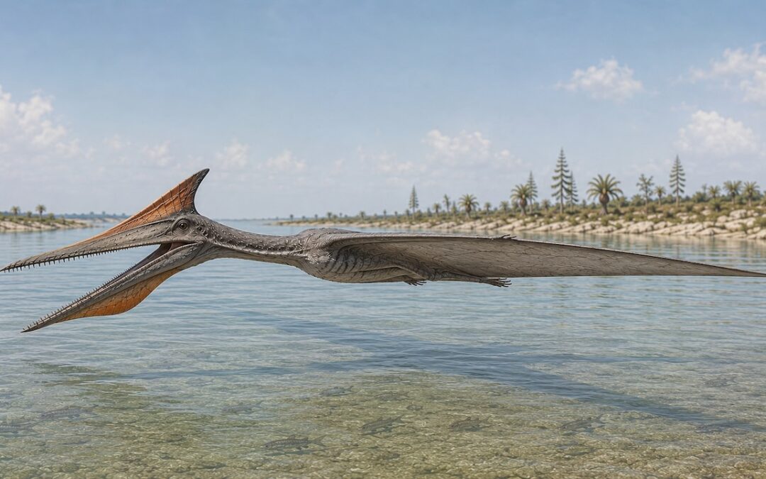 Tropeognathus — Brasilian jättipterosauri