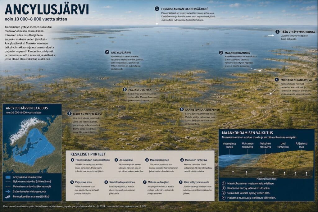 Ancylusjärvi — Itämeren toinen makean veden vaihe