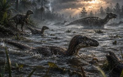 Osasivatko dinosaurukset uida?
