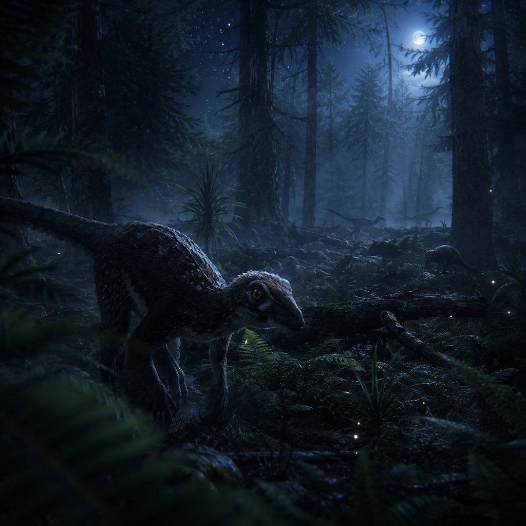 Saalistivatko dinosaurukset öisin