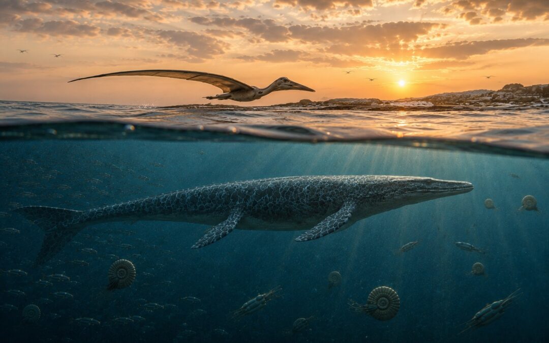 Tylosaurus rex – Tylosaurusten kuningas – Texasin 13-metrinen merihirviö