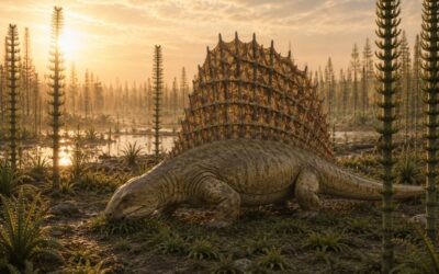 Edaphosaurus pogonias – purjeselkäinen varhainen synapsidi