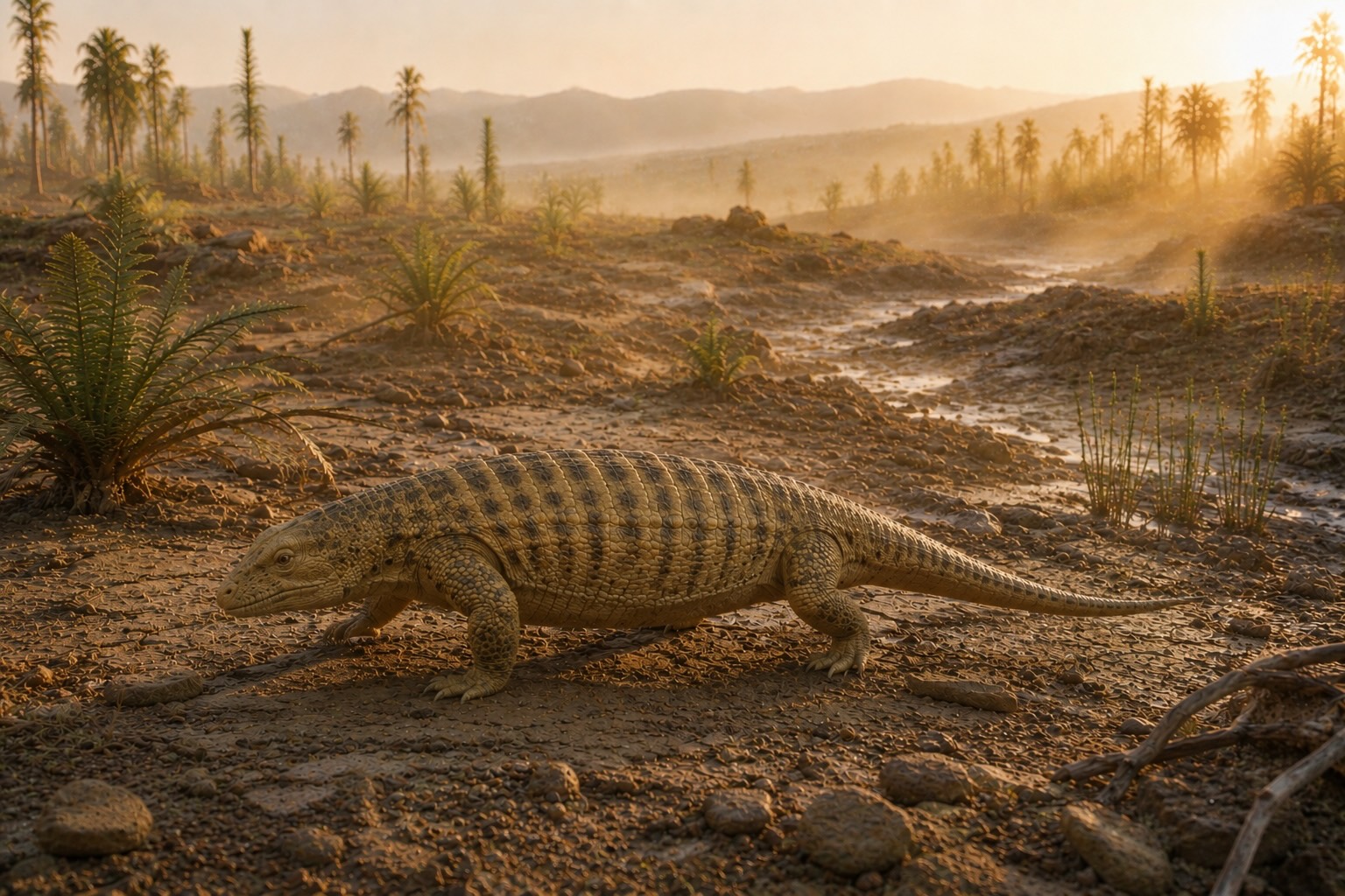 Eunotosaurus, kilpikonnien varhainen sukulainen