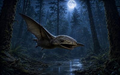 Anurognathus — Lepakkomainen yöpterosauri