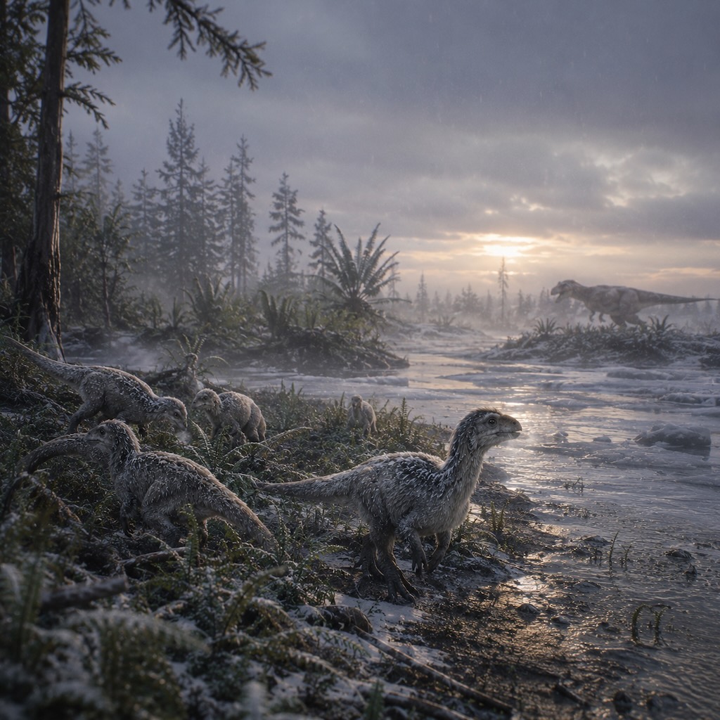 Oliko jääkausia dinosaurusten aikana