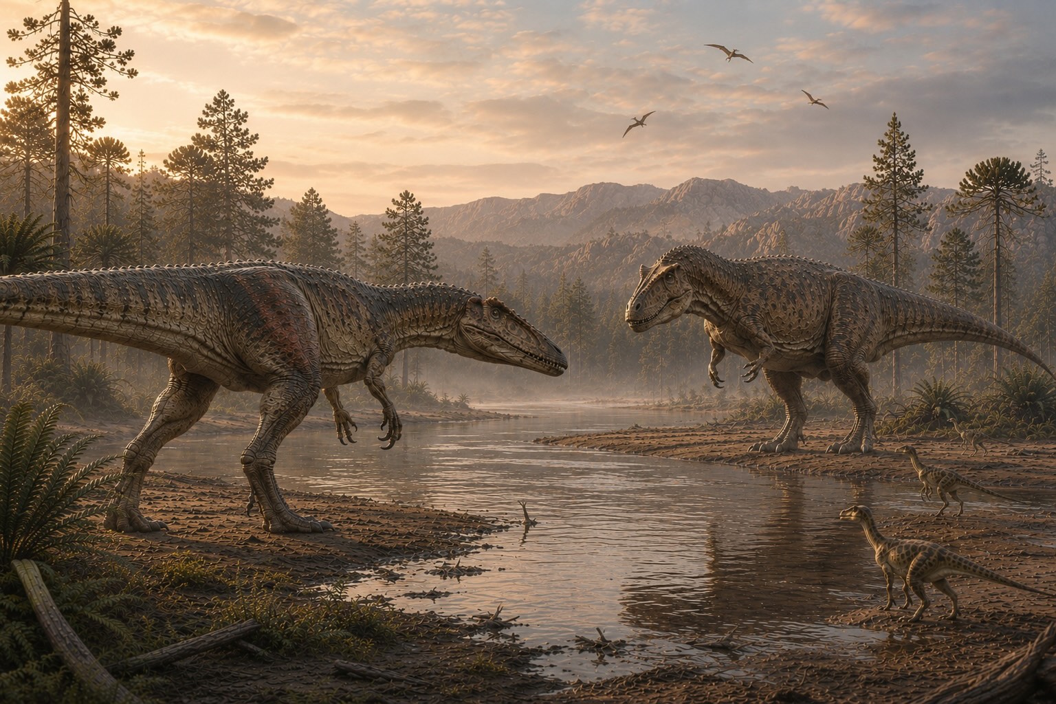 Sinraptor dongi vs Yangchuanosaurus