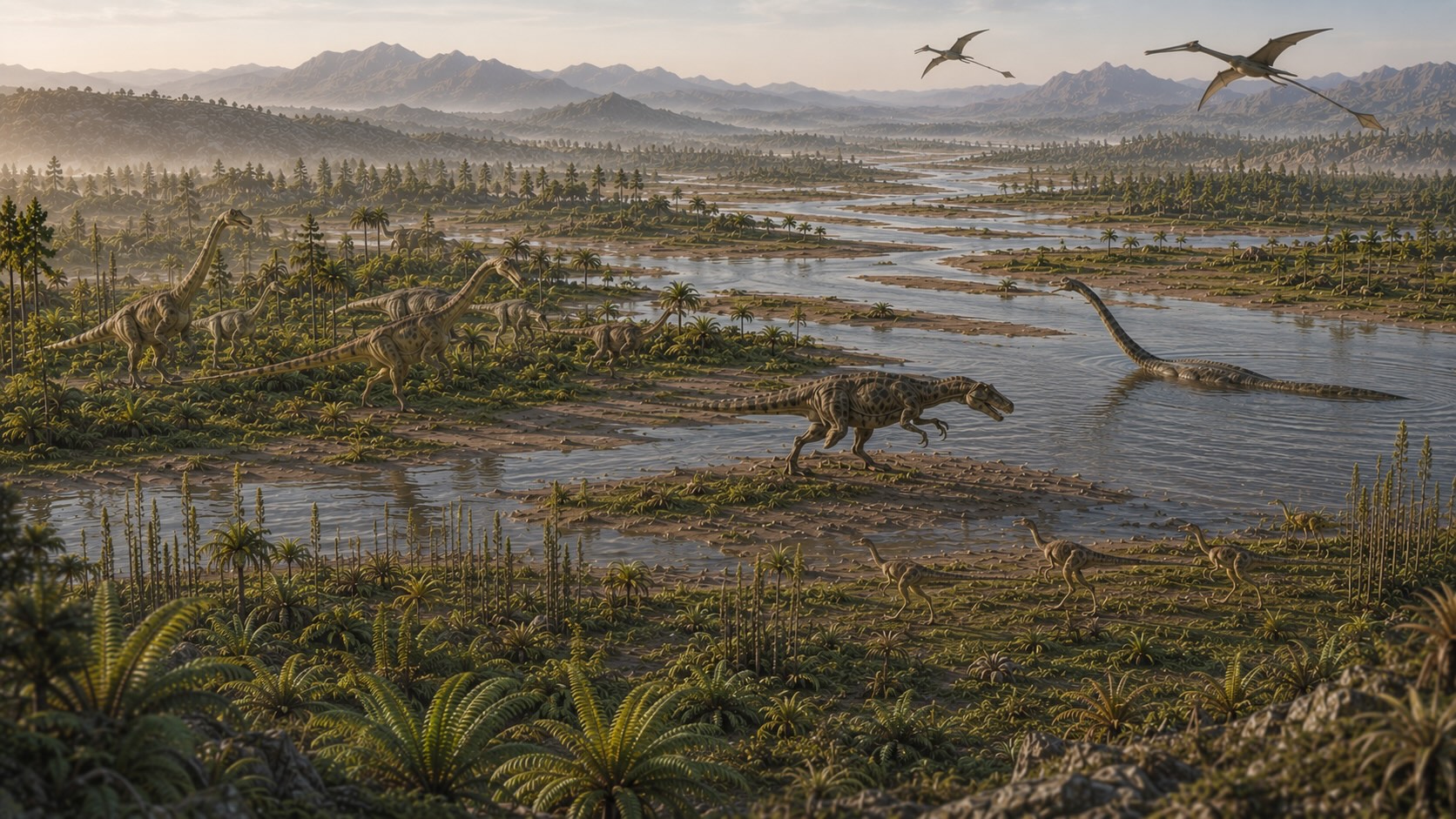 Triaskausi — dinosaurusten synty