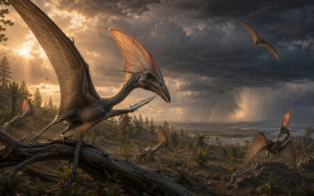 Tupandactylus imperator – jättikampainen lentolisko