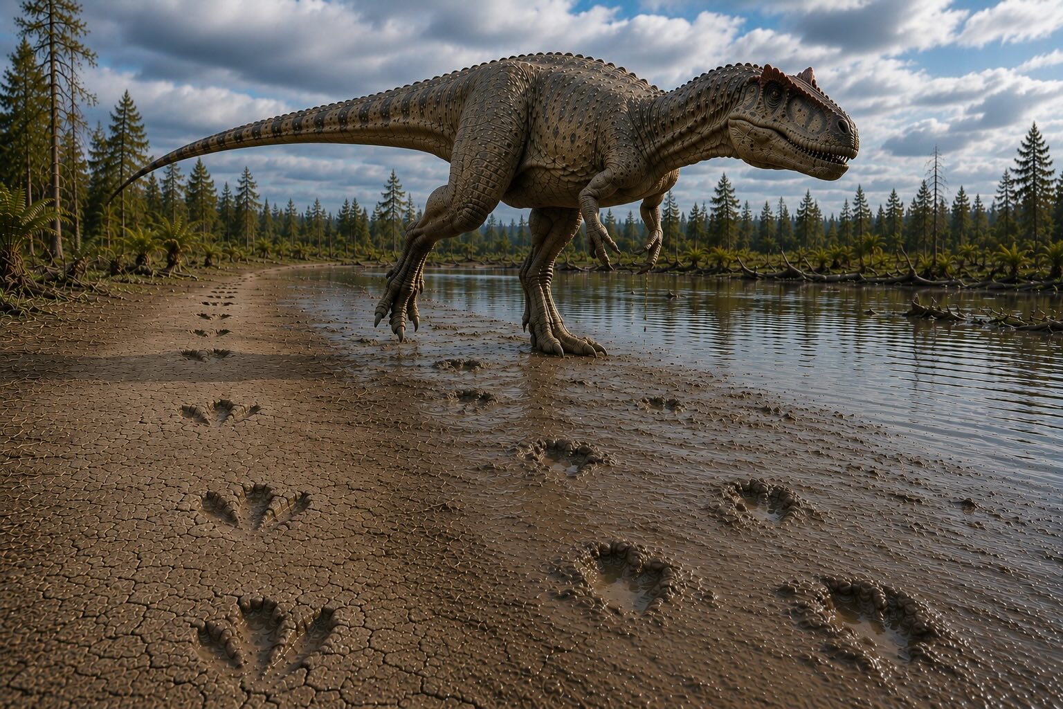 Dinosaurusten jäljet