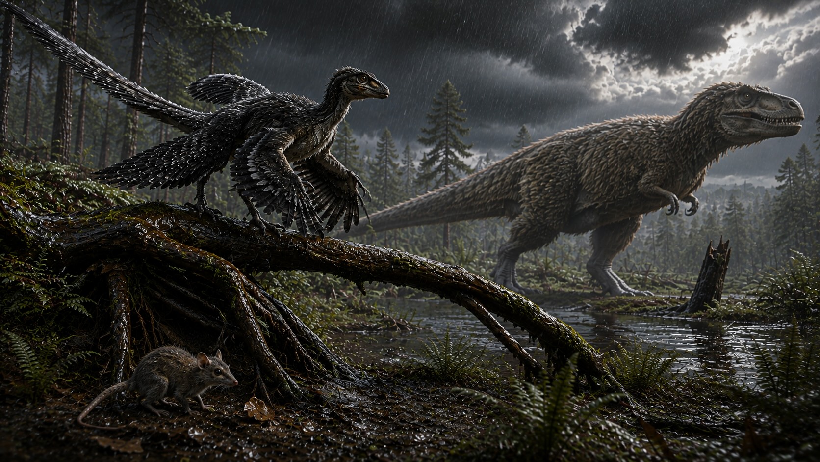 Dinosaurusten kokoevoluutio - miksi hiiren kokoisia dinosauruksia ei koskaan ollut