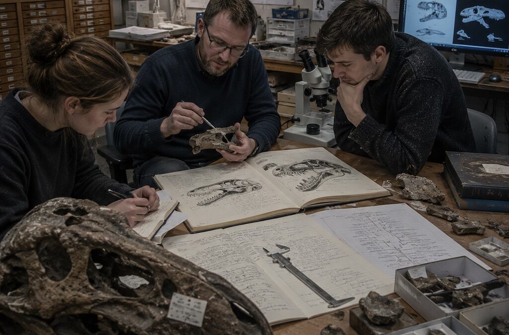 Miten paleontologit nimeävät dinosauruslajin