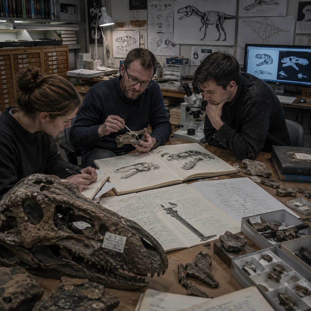 Miten paleontologit nimeävät dinosauruslajin