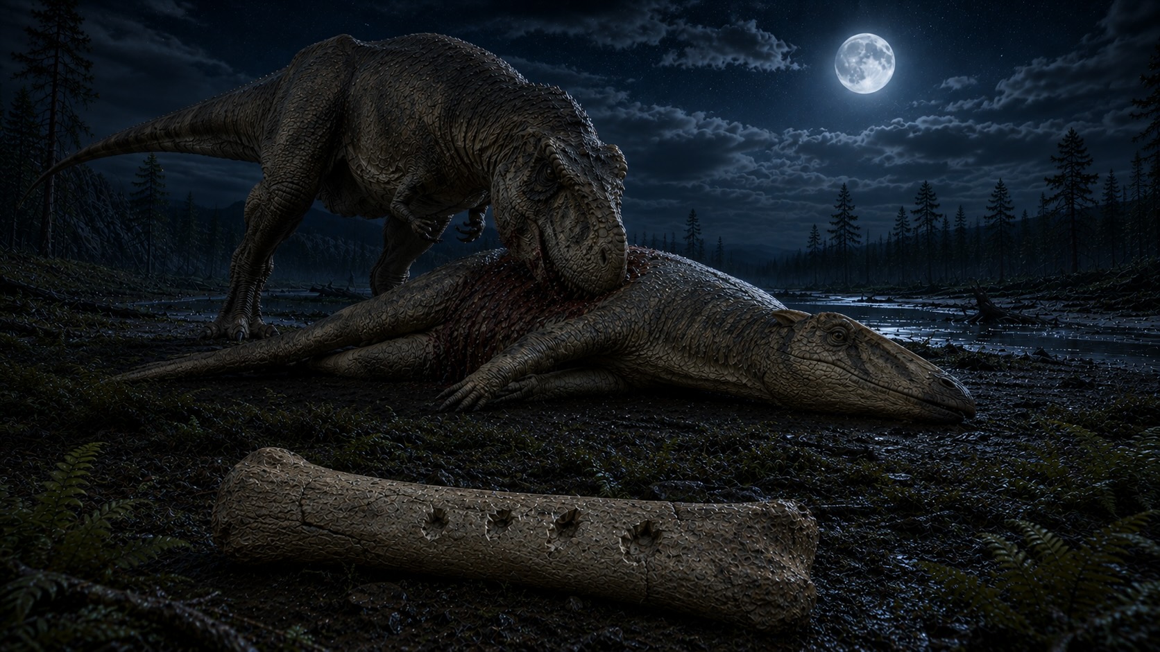 T. rexin syömiskäyttäytyminen