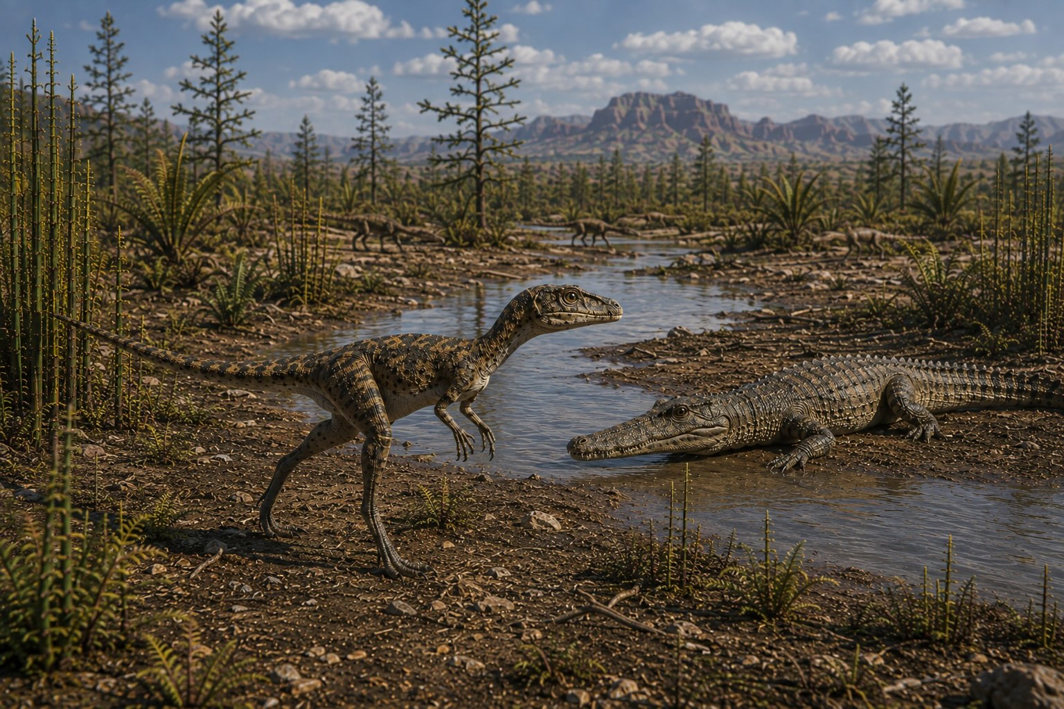 dinosaurusten alkuperä
