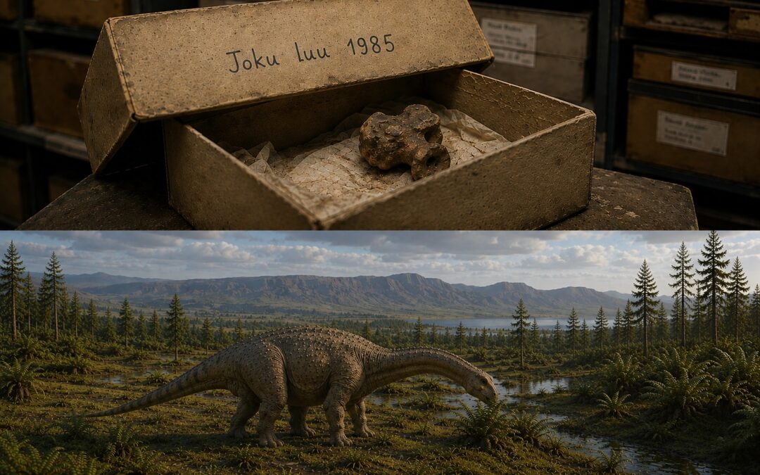 Ensimmäinen Etelämantereen dinosaurus – 40 vuotta laatikossa maannut luu